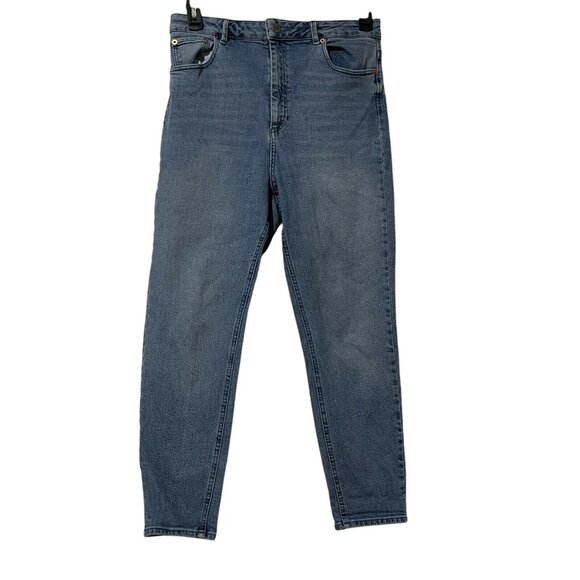 Asos Light Blue Denim Jeans Size 32” Waist 30” Inseam Cotton & Elastane - Picture 1 of 8